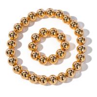 Conjunto de la joya de cobre amarillo, metal, chapado, Joyería & diferentes estilos para la opción & para mujer, más colores para la opción, Vendido por UD