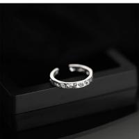 Стерлингового серебра кольцо, 925 пробы, ювелирные изделия моды & разный размер для выбора & Женский, продается PC
