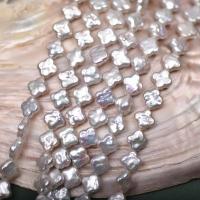 Perles nacres baroques de culture d'eau douce , perle d'eau douce cultivée, DIY, 9mm Environ 40 cm, Vendu par brin
