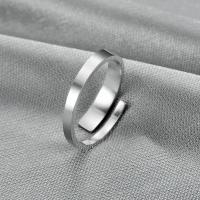 Titanium Steel Finger Ring, Vacuum Ion Plating, fashion jewelry & for woman 1.7cm 