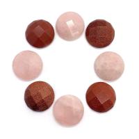 Gemstone Cabochons, Natural Stone, Flat Round, DIY & faceted 25mm 