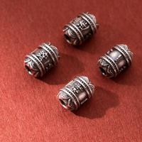 Sterling Silver Spacer Beads, 925 Sterling Silver, Antique finish, DIY, original color, 8mm Approx 3.2mm 