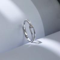 Sterling Silver Finger Ring, 925 Sterling Silver, Adjustable & fashion jewelry & for woman, US Ring 