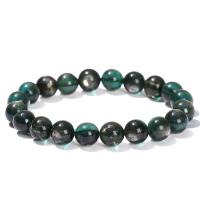 Gemstone Bracelets, Euchlorite Kmaite, Round & for woman Approx 7 Inch 