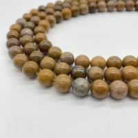 Single Gemstone Beads, Rubber Stone, Round, polished, DIY 