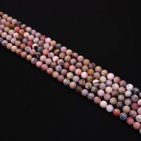 Single Gemstone Beads, Natural Stone, Round, DIY mixed colors Approx 38 cm 