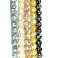 Perles de coquille de mer, coquillage, Rond, Patchwork & DIY & normes différentes pour le choix, plus de couleurs à choisir Environ 38 cm, Vendu par brin[