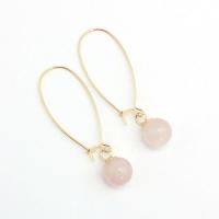 Gemstone Drop Earring, Brass, fashion jewelry & for woman 