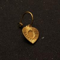 pendentifs de cœur en inox , Acier inoxydable 304, bijoux de mode & DIY, Vendu par PC