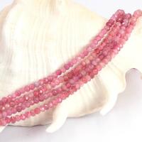 Natural Tourmaline Beads, Abacus, DIY & faceted, pink Approx 38 cm 