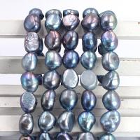 Keshi Cultured Freshwater Pearl Beads, DIY black Approx 36 cm 
