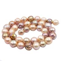 Baroque Cultured Freshwater Pearl Beads, DIY, multi-colored, 9-11mm Approx 40 cm, Approx 