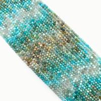 Single Gemstone Beads, Round, DIY & faceted Approx 38 cm 