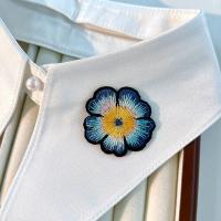 Couture - sur Patch, Fibre de polyester, fleur, fait à la main, DIY & modèles différents pour le choix Vendu par sac