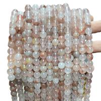 Single Gemstone Beads, Red Marble Glue Stone, Round, polished, DIY 