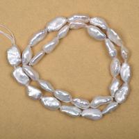 Petites perles cultivées en eau douce, perle d'eau douce cultivée, Baroque, DIY & normes différentes pour le choix, blanc Environ 40 cm, Vendu par brin