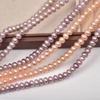 Naturales agua dulce perlas sueltas, Perlas cultivadas de agua dulce, ábaco, Bricolaje, más colores para la opción, 8-8.5mm, longitud:aproximado 36-37 cm, Vendido por Sarta