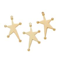 Zinc Alloy Star Pendant, plated, DIY Approx 2mm, Approx 