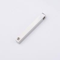 Stainless Steel Connector Bar, 304 Stainless Steel, polished, DIY & with rhinestone & 1/1 loop 