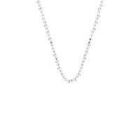 Sterling Silver Jewelry Necklace, 925 Sterling Silver, with 5CM extender chain, polished, for woman Approx 45 cm 