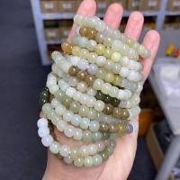 Jade Bracelets, Hetian Jade, vintage & for woman, beads length 6-7mm Approx 7 Inch 