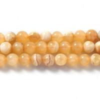 Einzelne Edelstein Perlen, Calcit, rund, poliert, DIY & verschiedene Größen vorhanden, verkauft von Strang