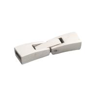 Stainless Steel Fold over Clasp, 304 Stainless Steel, DIY, original color Approx 