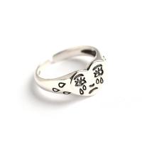 Sterling Silver Finger Ring, 925 Sterling Silver, fashion jewelry & for woman, 8mm, Inner Approx 16.5mm 
