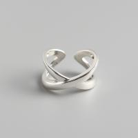 Sterling Silver Finger Ring, 925 Sterling Silver, fashion jewelry & for woman & hollow, 12mm, Inner Approx 17.2mm 