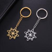 Stainless Steel Key Chain, 304 Stainless Steel, Vacuum Ion Plating, fashion jewelry & Unisex 