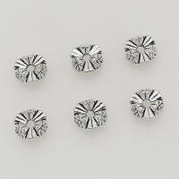 Zinc Alloy Spacer Beads, antique silver color plated, DIY, 10mm Approx 2mm, Approx 
