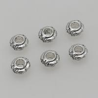 Zinc Alloy Spacer Beads, antique silver color plated, DIY Approx 2.5mm, Approx 