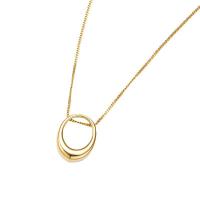 Stainless Steel Jewelry Necklace, 304 Stainless Steel, plated, for woman, golden 