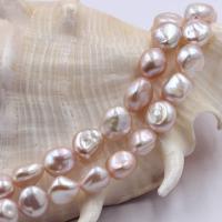 Barock kultivierten Süßwassersee Perlen, Natürliche kultivierte Süßwasserperlen, DIY, keine, 8x10mm, Länge:ca. 38 cm, verkauft von Strang