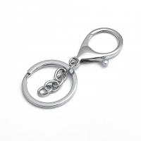 Zinc Alloy Key Clasp Finding, plated, DIY [