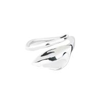 Sterling Silver Finger Ring, 925 Sterling Silver, Antique finish, fashion jewelry & for woman, Inner Approx 17mm 