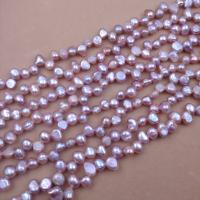 Keshi Cultured Freshwater Pearl Beads, DIY, purple, 7mm Approx 38 cm, Approx 