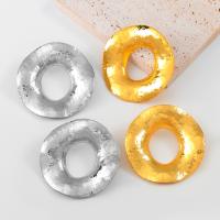 Zinc Alloy Stud Earring, Round, fashion jewelry & for woman 