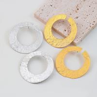 Zinc Alloy Stud Earring, Round, plated, fashion jewelry & for woman 