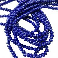 Perles de pierre lasurite naturelles, Lapis lazuli, poli, normes différentes pour le choix, couleur de lapis-lazuli, 38-40CM, Vendu par brin