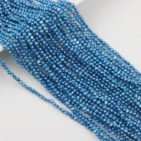 Keshi Cultured Freshwater Pearl Beads, DIY, acid blue, 2-3mm Approx 39-40 cm 