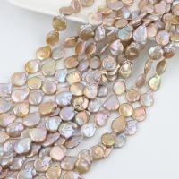 Baroque Cultured Freshwater Pearl Beads, DIY, golden, 15-16mm Approx 40-41 cm 