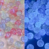 Acrylic Jewelry Beads, Round, DIY & luminated 16mm 