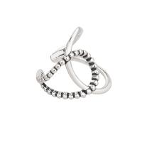 Стерлингового серебра кольцо, 925 пробы, маска, ювелирные изделия моды & Женский & отверстие, внутренний диаметр:Приблизительно 17mm, продается PC