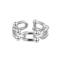 Стерлингового серебра кольцо, 925 пробы, ювелирные изделия моды & Женский & отверстие, размер:7, продается PC