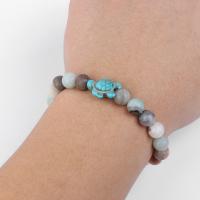 Gemstone Bracelets, Turtle, fashion jewelry 8mm cm 