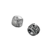 Sterling Silver Spacer Beads, 925 Sterling Silver, Four Leaf Clover, plated, DIY 