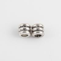 Zinc Alloy Spacer Beads, Column, plated, DIY Approx 3.6mm 