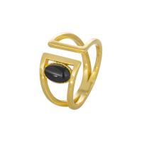 Стерлингового серебра кольцо, 925 пробы, с Стеклянный, Другое покрытие, ювелирные изделия моды & Женский & отверстие, Много цветов для выбора, 12.3mm, продается PC