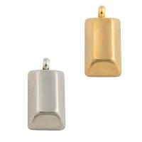 Stainless Steel Pendants, 304 Stainless Steel, Vacuum Ion Plating, fashion jewelry & Unisex Approx 2mm 